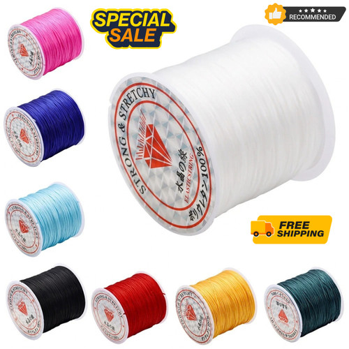 10m 7mm elastic cord - elastic, nylon