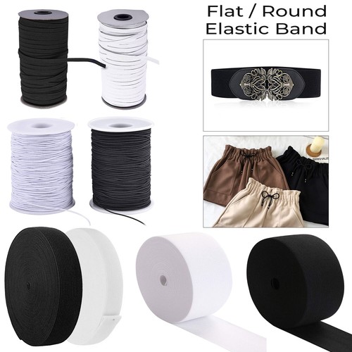 Elastic cord band 1mm 75mm - elastic,