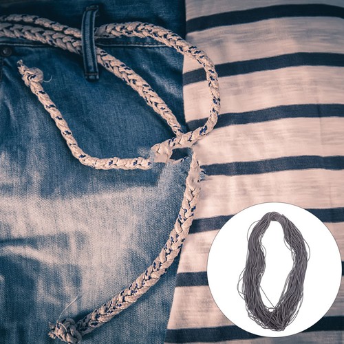 Reusable grey elastic string - grey,