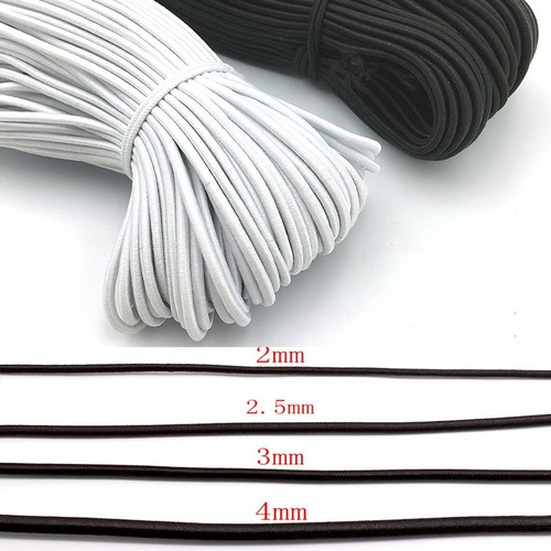 Round elastic cord - 1mm, 2mm
