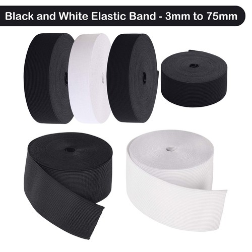 Flat elastic 3mm - flat, waist