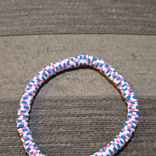 Multicolour plastic round - multicolour,