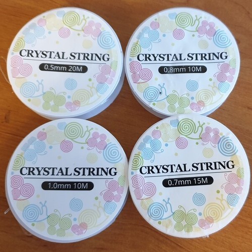 Elastic clear black - clear, crystal