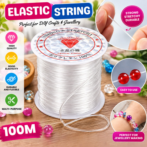 10m 1mm elastic - 10m, cord