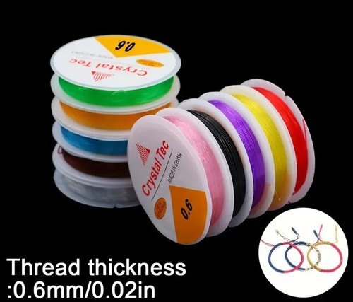 6mm coloured elastic - 0.6mm,