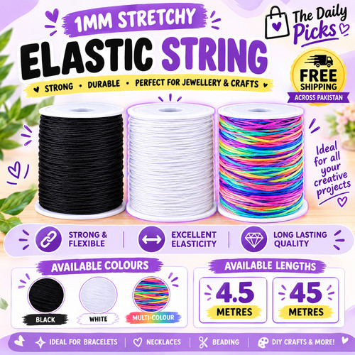 Strong elastic stretchy - stretchy, thread